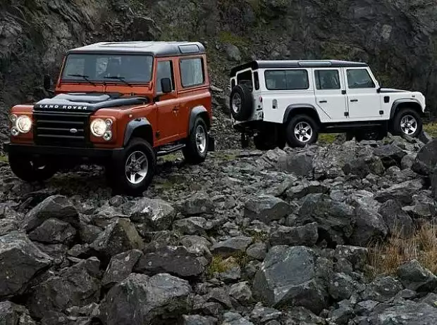 Land Rover Defender-Sondermodelle Titel-Bild zur News: Land Rover Defender-Sondermodelle
