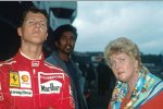 Michael Schumacher mit der verstorbenen Mutter Elisabeth