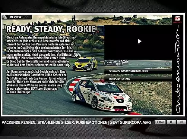Seat Supercopa Mag Titel-Bild zur News: Seat Supercopa Mag