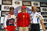   Sébastien Loeb Kimi Räikkönen Mikko Hirvonen