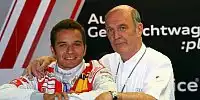 Timo Scheider, Wolfgang Ullrich (Audi Sportchef)