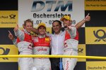 Timo Scheider Mattias Ekström Martin Tomczyk (Abt-Audi) 