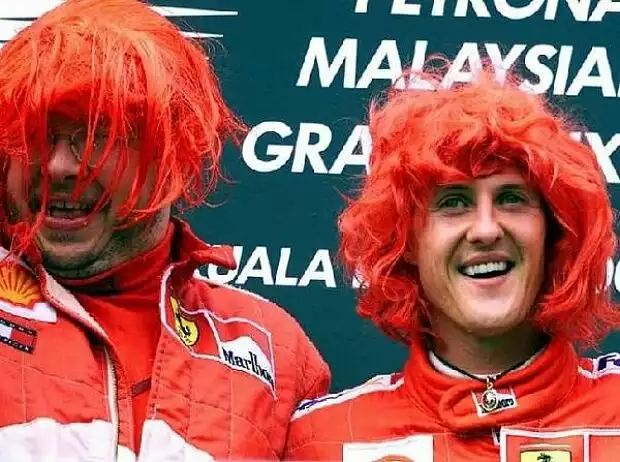Titel-Bild zur News: Ross Brawn (Teamchef), Michael Schumacher