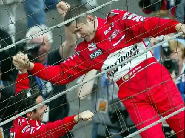 Helio Castroneves Gil de Ferran Titel-Bild zur News: Helio Castroneves Gil de Ferran