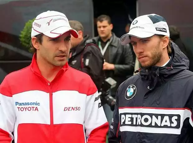 Timo Glock, Nick Heidfeld Titel-Bild zur News: Timo Glock, Nick Heidfeld