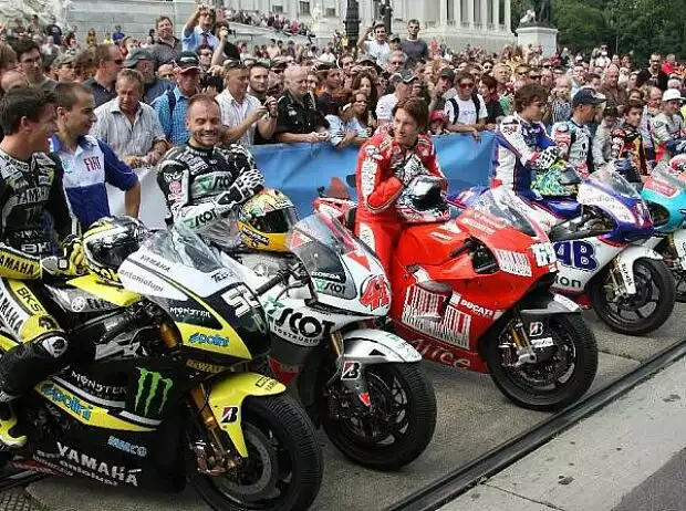 MotoGP in Wien Titel-Bild zur News: MotoGP in Wien