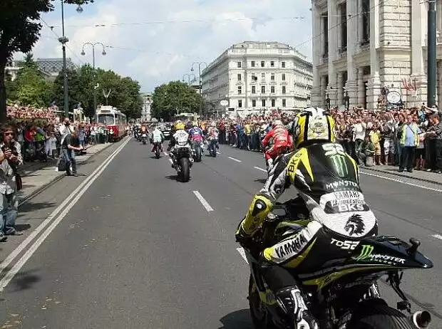 MotoGP in Wien Titel-Bild zur News: MotoGP in Wien