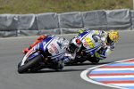 Jorge Lorenzo und Valentino Rossi (Yamaha)