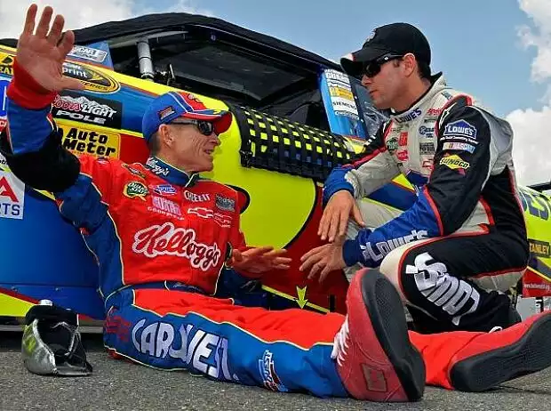 Mark Martin, Jimmie Johnson Titel-Bild zur News: Mark Martin, Jimmie Johnson