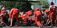 Bild zum Inhalt: Ferrari in Valencia: Podest und Test