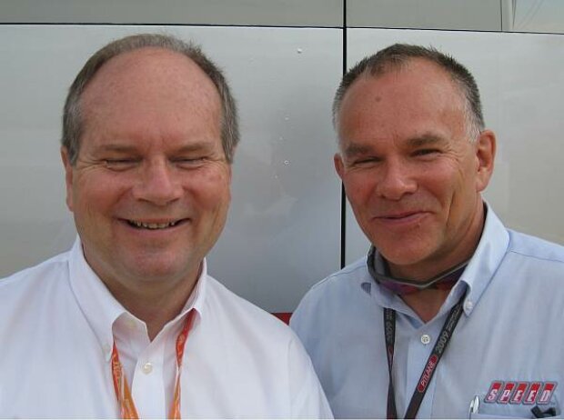 Ken Anderson und Peter Windsor Ken Anderson und Peter Windsor