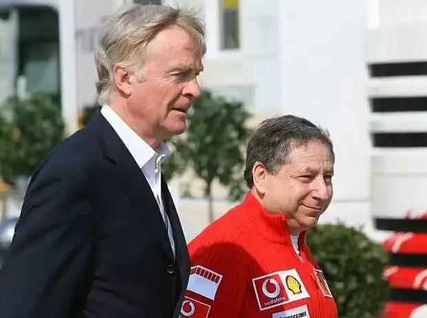 Max Mosley und Jean Todt Titel-Bild zur News: Max Mosley und Jean Todt
