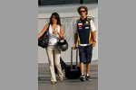 Romain Grosjean (Renault) mit Freundin Marion Jolles