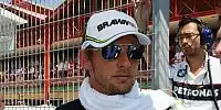 Bild zum Inhalt: Button applaudiert Barrichello