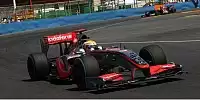 Bild zum Inhalt: McLaren-Mercedes verpasst Sieg beim Jubiläum