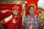 Michael Schumacher und Eric Clapton