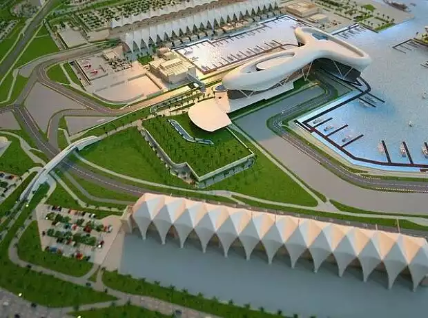 Streckenmodell Abu Dhabi Titel-Bild zur News: Streckenmodell Abu Dhabi