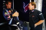 Sebastian Vettel und Christian Horner (Teamchef) (Red Bull) 