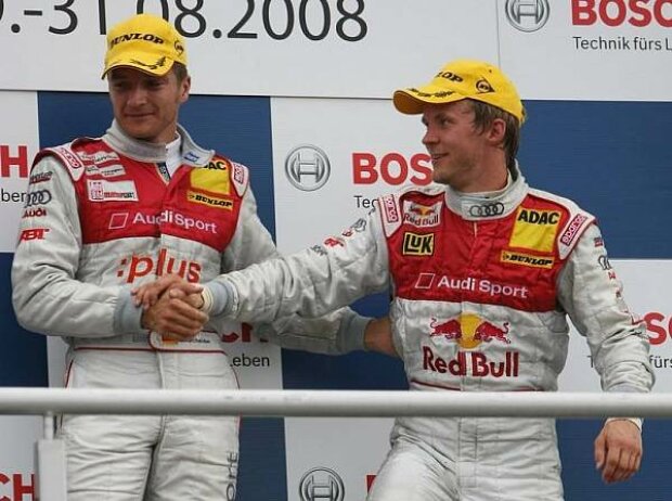 Timo Scheider und Mattias Ekström