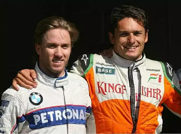 Nick Heidfeld, Giancarlo Fisichella Titel-Bild zur News: Nick Heidfeld, Giancarlo Fisichella