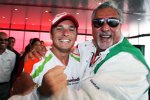 Giancarlo Fisichella, Vijay Mallya (Teameigentümer) (Force India) 
