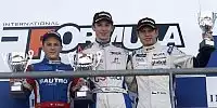 Fabio Leimer, Alexander Rossi und Erik Janis