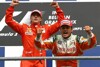 Bild zum Inhalt: Sensation geplatzt: Räikkönen gewinnt vor Fisichella!