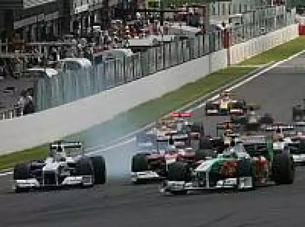 Nick Heidfeld, Jarno Trulli, Giancarlo Fisichella Titel-Bild zur News: Nick Heidfeld, Jarno Trulli, Giancarlo Fisichella