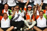 Giancarlo Fisichella Vijay Mallya (Teameigentümer) (Force India) 