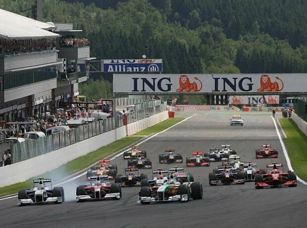 Start in Spa-Francorchamps 2009