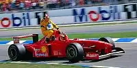Michael Schumacher und Giancarlo Fisichella