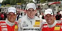 Timo Scheider, Paul di Resta und Tom Kristensen