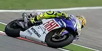 Bild zum Inhalt: Rossi bleibt in Misano an der Spitze