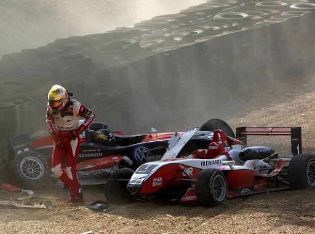 Tiago Geronimi und Jules Bianchi Tiago Geronimi und Jules Bianchi