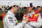 Gary Paffett  (HWA-Mercedes) und Oliver Jarvis(Phoenix-Audi) 