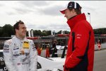 Gary Paffett (HWA-Mercedes) und Mattias Ekström (Abt-Audi) 