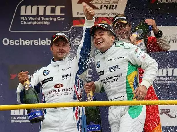Tom Coronel, Augusto Farfus, Andy Priaulx Titel-Bild zur News: Tom Coronel, Augusto Farfus, Andy Priaulx