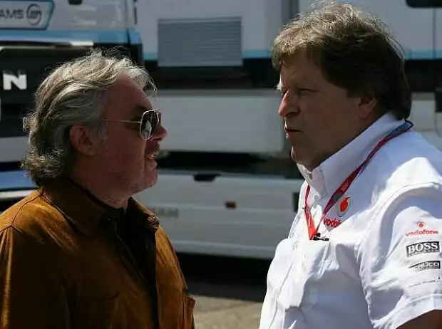 Keke Rosberg und Norbert Haug Titel-Bild zur News: Keke Rosberg und Norbert Haug