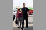 Mark Webber (Red Bull) mit Lebensgefährtin Ann Neal