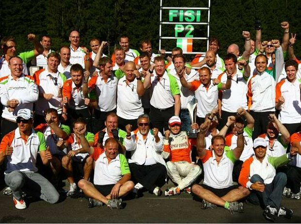 Vijay Mallya (Teameigentümer), Giancarlo Fisichella Vijay Mallya (Teameigentümer), Giancarlo Fisichella