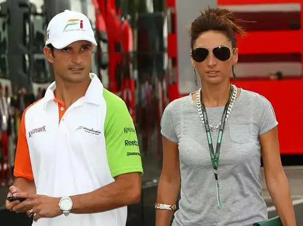 Vitantonio Liuzzi mit Freundin Titel-Bild zur News: Vitantonio Liuzzi mit Freundin