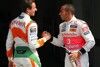 Bild zum Inhalt: Doppelte Begeisterung bei Force India