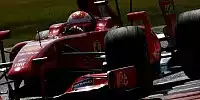 Bild zum Inhalt: Räikkönen trumpfte auf, Fisichella ernüchtert