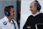 Christian Klien (BMW Sauber F1 Team) und Peter Sauber (Ex-Formel-1-Teamchef) 