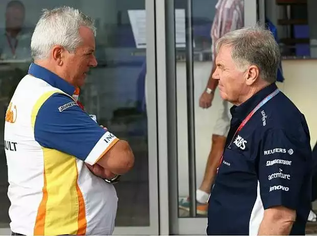 Pat Symonds und Patrick Head Titel-Bild zur News: Pat Symonds und Patrick Head