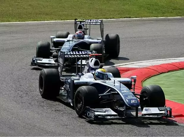 Kazuki Nakajima, Nico Rosberg Titel-Bild zur News: Kazuki Nakajima, Nico Rosberg
