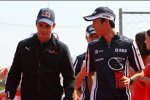 Jaime Alguersuari (Toro Rosso) und Kazuki Nakajima (Williams)  