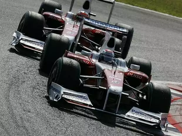 Jarno Trulli, Timo Glock Titel-Bild zur News: Jarno Trulli, Timo Glock