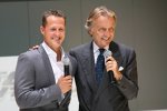 Michael Schumacher und Luca di Montezemolo (Präsident) 