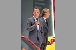 Michael Schumacher und Luca di Montezemolo (Präsident) 